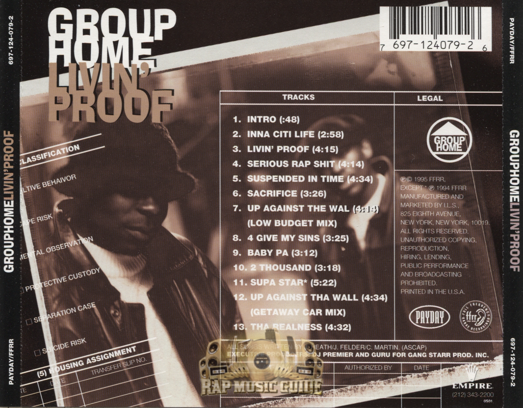 Group Home - Livin' Proof: CD | Rap Music Guide